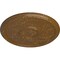Ekena Millwork Odessa Bead & Barrel Medallion (Canopies up to 5"), 19 3/4"OD x 1 3/8"P, Smokey Topaz Crackle CM20ODSTC - alternate 4